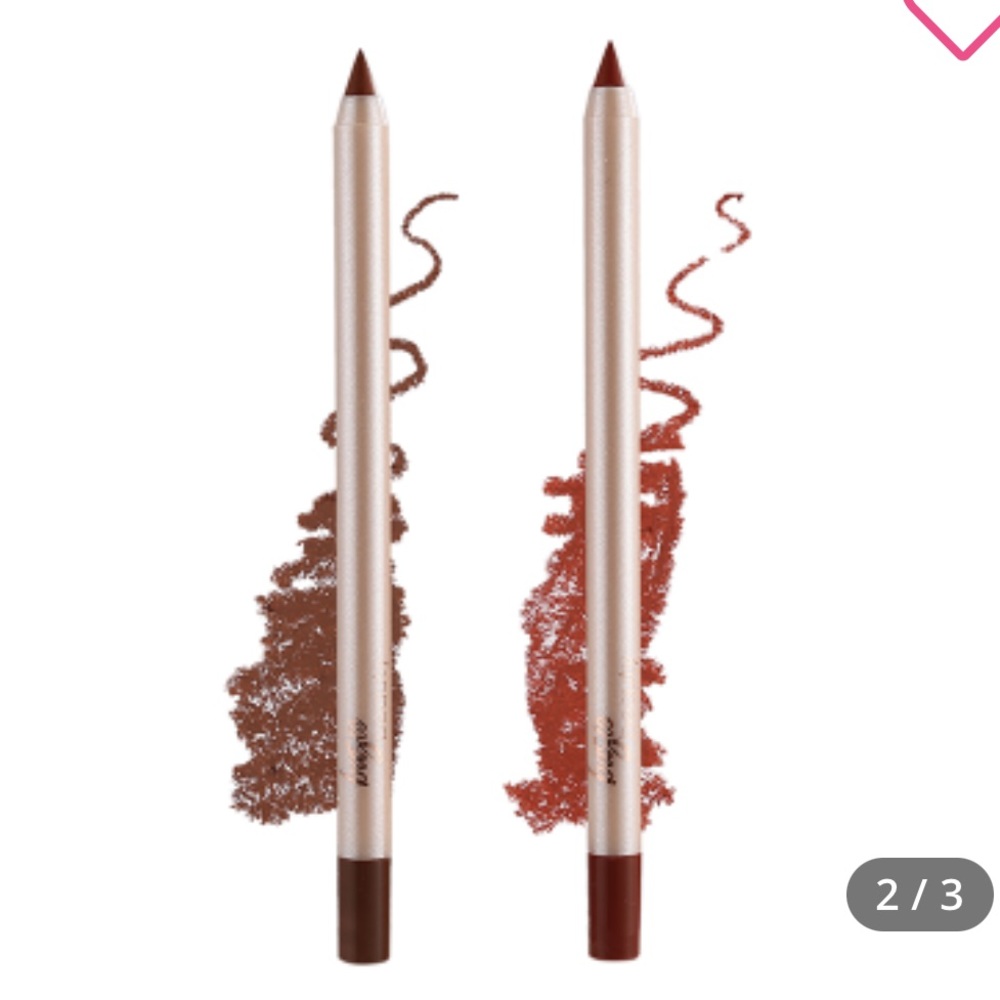BASIC BEAUTY Gel Lip Liner Duo Latte & Cocoa